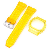 Transparent Rubber DIY Strap Bezel for Casioak MOD Kit G-SHOCK GMW-B5000 Sport Silicone Case Watch Band Accessories