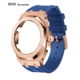 Casioak For Casio GA2100  GMAS2100 Gen4 Gen5 4th Generation Mod kit Set Refit Rubber strap Full Steel Metal Case Band GA-2100