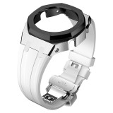 Casioak DIY Mod Kit Metal Case Frame Bezel Strap For Casio G shock GMAS2100 metal mod kit Rubber Strap Replacement Accessories