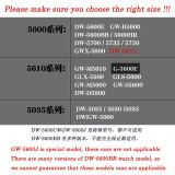 For Casioak G-SHOCK For DW5600 DW5610 GWM5610 Mod Kit Metal Bezel Case Frame Band Stainless Steel Strap Replacements