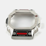 For Casioak G-SHOCK For DW5600 DW5610 GWM5610 Mod Kit Metal Bezel Case Frame Band Stainless Steel Strap Replacements