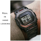 For Casioak G-SHOCK For DW5600 DW5610 GWM5610 Mod Kit Metal Bezel Case Frame Band Stainless Steel Strap Replacements