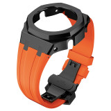 Casioak DIY Mod Kit Metal Case Frame Bezel Strap For Casio G shock GMAS2100 metal mod kit Rubber Strap Replacement Accessories