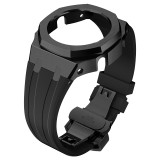 Casioak DIY Mod Kit Metal Case Frame Bezel Strap For Casio G shock GMAS2100 metal mod kit Rubber Strap Replacement Accessories