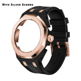 Casioak For Casio GA2100  GMAS2100 Gen4 Gen5 4th Generation Mod kit Set Refit Rubber strap Full Steel Metal Case Band GA-2100