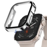 Waterproof Watch Case + Tempered Glass for apple watch serie 7 cover 40mm 44mm 41mm 45mm protector Straight Edge IWatch 6 SE 5 4