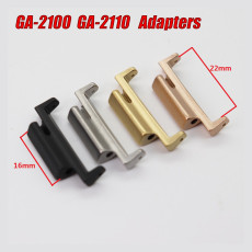 22mm Width Band Stainless Steel Adapter for Casio G-Shock GA2100 GA110/100/120 GD-100 DW5600 5610 Refit Connector Accessories