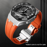 CasiOak Mod Kit GEN4 GA2100 Metal Bezel for Casio Modification 3rd 4rd Generation Rubber Watch Case Strap GA 2100/2110 Steel