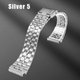 Stainless Steel Strap Bracelet For CASIO A158/A159 A168/A169/B650/AQ230/F9118mm Vintage Small Square Metal Wristband Accessories