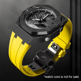 CasiOak Mod Kit GEN4 GA2100 Metal Bezel for Casio Modification 3rd 4rd Generation Rubber Watch Case Strap GA 2100/2110 Steel