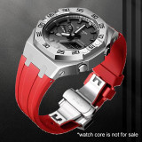 CasiOak Mod Kit GEN4 GA2100 Metal Bezel for Casio Modification 3rd 4rd Generation Rubber Watch Case Strap GA 2100/2110 Steel