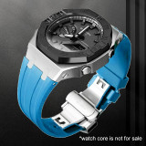 CasiOak Mod Kit GEN4 GA2100 Metal Bezel for Casio Modification 3rd 4rd Generation Rubber Watch Case Strap GA 2100/2110 Steel