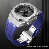 CasiOak Mod Kit GEN4 GA2100 Metal Bezel for Casio Modification 3rd 4rd Generation Rubber Watch Case Strap GA 2100/2110 Steel