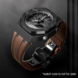 CasiOak Mod Kit GEN4 GA2100 Metal Bezel for Casio Modification 3rd 4rd Generation Rubber Watch Case Strap GA 2100/2110 Steel