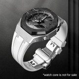 CasiOak Mod Kit GEN4 GA2100 Metal Bezel for Casio Modification 3rd 4rd Generation Rubber Watch Case Strap GA 2100/2110 Steel