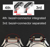 CasiOak Mod Kit GEN4 GA2100 Metal Bezel for Casio Modification 3rd 4rd Generation Rubber Watch Case Strap GA 2100/2110 Steel