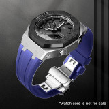CasiOak Mod Kit GEN4 GA2100 Metal Bezel for Casio Modification 3rd 4rd Generation Rubber Watch Case Strap GA 2100/2110 Steel