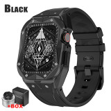 Luxury Modification Kit Mod Metal Frame Bezel For Apple Watch Band Case 7 6 5 4 3 44mm 45mm Watchband Strap for iWatch 7 6 5 Se