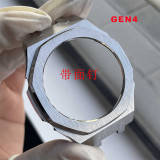 Gen4 Gen5 Stainless steel Case Watch Rubber Strap Mod Kit For CASIOAK Casio GA2100 GA2110 4th generation Replacement Accessories