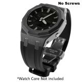 Modification kit Watch Steel  Strap Case WatchBand Bezel Rubber Strap for Casioak Mod Kit GA2110 Metal Band Case