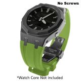 Modification kit Watch Steel  Strap Case WatchBand Bezel Rubber Strap for Casioak Mod Kit GA2110 Metal Band Case