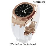Modification kit Watch Steel  Strap Case WatchBand Bezel Rubber Strap for Casioak Mod Kit GA2110 Metal Band Case