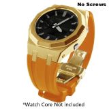 Modification kit Watch Steel  Strap Case WatchBand Bezel Rubber Strap for Casioak Mod Kit GA2110 Metal Band Case