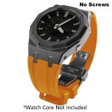 Modification kit Watch Steel  Strap Case WatchBand Bezel Rubber Strap for Casioak Mod Kit GA2110 Metal Band Case