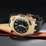 Modification kit Watch Steel  Strap Case WatchBand Bezel Rubber Strap for Casioak Mod Kit GA2110 Metal Band Case