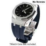 Modification kit Watch Steel  Strap Case WatchBand Bezel Rubber Strap for Casioak Mod Kit GA2110 Metal Band Case