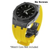 Modification kit Watch Steel  Strap Case WatchBand Bezel Rubber Strap for Casioak Mod Kit GA2110 Metal Band Case