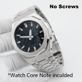 Modification kit Watch Steel  Strap Case WatchBand Bezel Rubber Strap for Casioak Mod Kit GA2110 Metal Band Case