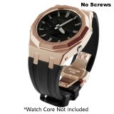 Modification kit Watch Steel  Strap Case WatchBand Bezel Rubber Strap for Casioak Mod Kit GA2110 Metal Band Case
