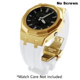 Modification kit Watch Steel  Strap Case WatchBand Bezel Rubber Strap for Casioak Mod Kit GA2110 Metal Band Case