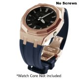 Modification kit Watch Steel  Strap Case WatchBand Bezel Rubber Strap for Casioak Mod Kit GA2110 Metal Band Case