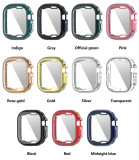 360 Cover Waterproof Case for Apple Watch Series 8 41MM 45MM TPU Slim Plating Screen Protective Cover for iwatch 8 ultra 49MM