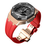 NEW Gen4 GA2100 Casioak Mod kit Modification Kit Metal Case Bezel Frame For Casio G shock ga2110 Metal Rubber Strap Accessories