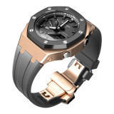 NEW Gen4 GA2100 Casioak Mod kit Modification Kit Metal Case Bezel Frame For Casio G shock ga2110 Metal Rubber Strap Accessories