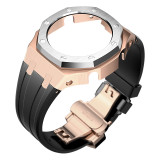 NEW Gen4 GA2100 Casioak Mod kit Modification Kit Metal Case Bezel Frame For Casio G shock ga2110 Metal Rubber Strap Accessories