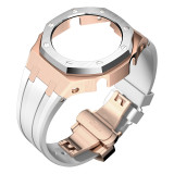NEW Gen4 GA2100 Casioak Mod kit Modification Kit Metal Case Bezel Frame For Casio G shock ga2110 Metal Rubber Strap Accessories