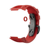 Modification Kit Replacement Accessories For Apple Watch Band 7 6 5 4 iWatch Series 44MM 45MM RM  Rubber Strap