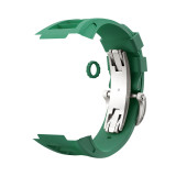 Modification Kit Replacement Accessories For Apple Watch Band 7 6 5 4 iWatch Series 44MM 45MM RM  Rubber Strap