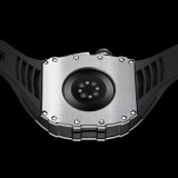 Luxury Aluminum Alloy Metal Case  For Apple Watch 7 6 SE 5 4 Modification Kit  iWatch Series 44MM 45MM Rubber Strap DIY Mod Kit