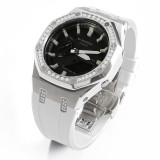 4th Generation Diamond Metal Watch Case for GA2100 GA2110 Watch Strap Watchband Watch Bracelet Wristwatch Bezel Band for women