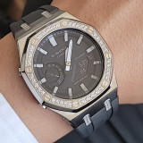 4th Generation Diamond Metal Watch Case for GA2100 GA2110 Watch Strap Watchband Watch Bracelet Wristwatch Bezel Band for women