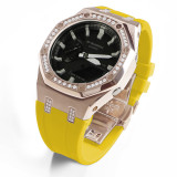 4th Generation Diamond Metal Watch Case for GA2100 GA2110 Watch Strap Watchband Watch Bracelet Wristwatch Bezel Band for women