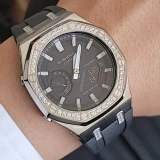 4th Generation Diamond Metal Watch Case for GA2100 GA2110 Watch Strap Watchband Watch Bracelet Wristwatch Bezel Band for women