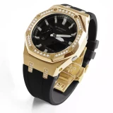 4th Generation Diamond Metal Watch Case for GA2100 GA2110 Watch Strap Watchband Watch Bracelet Wristwatch Bezel Band for women