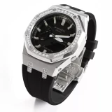 4th Generation Diamond Metal Watch Case for GA2100 GA2110 Watch Strap Watchband Watch Bracelet Wristwatch Bezel Band for women