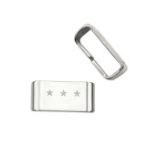 18mm 20mm 22mm Stainless Steel Watch Band Buckle Loop Hoop Holder Ring Accessories For  GA-110/400 GD-100 DW-5600 GW-M5610 GX-56
